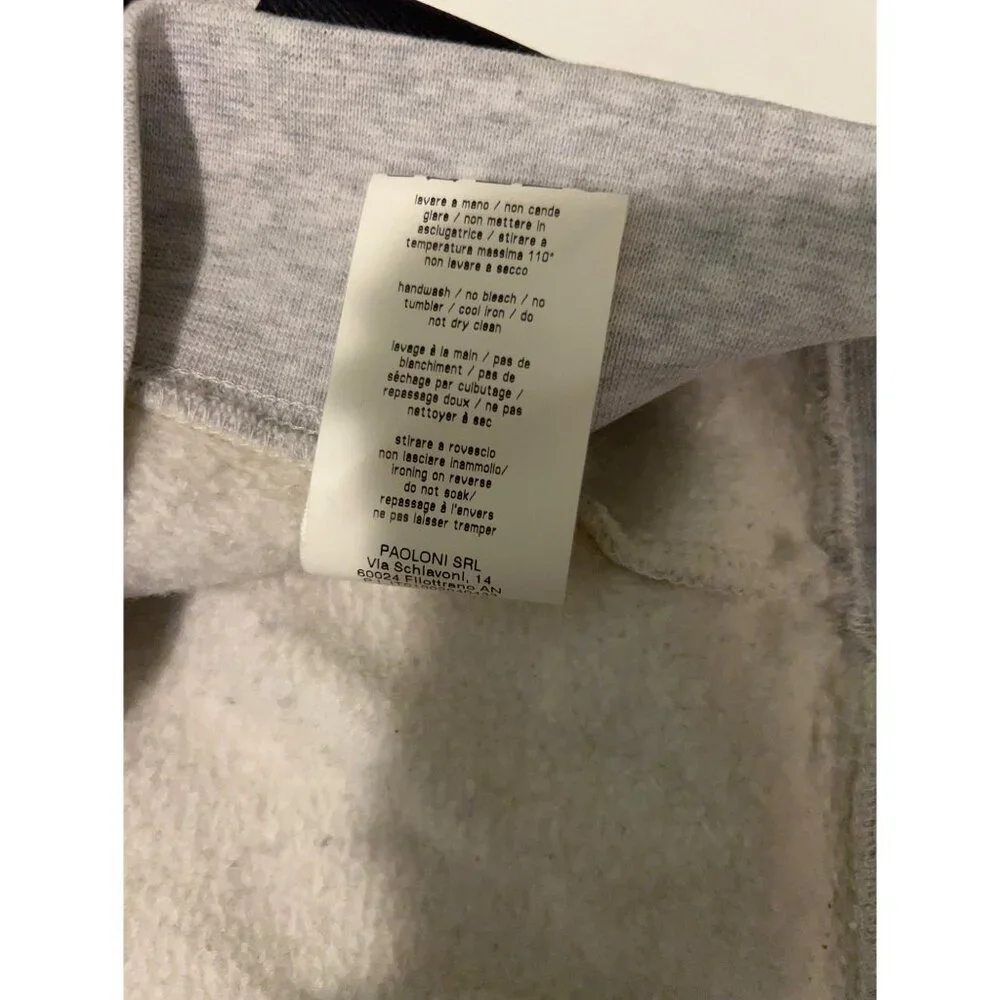 MSGM Milano Logo Sweatshirt Unisex Size M Pullover Crewneck Preppy Urban Hip Hop - Picture 8 of 8